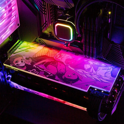 Costume Party RGB GPU Backplate - Annicelric - V1Tech