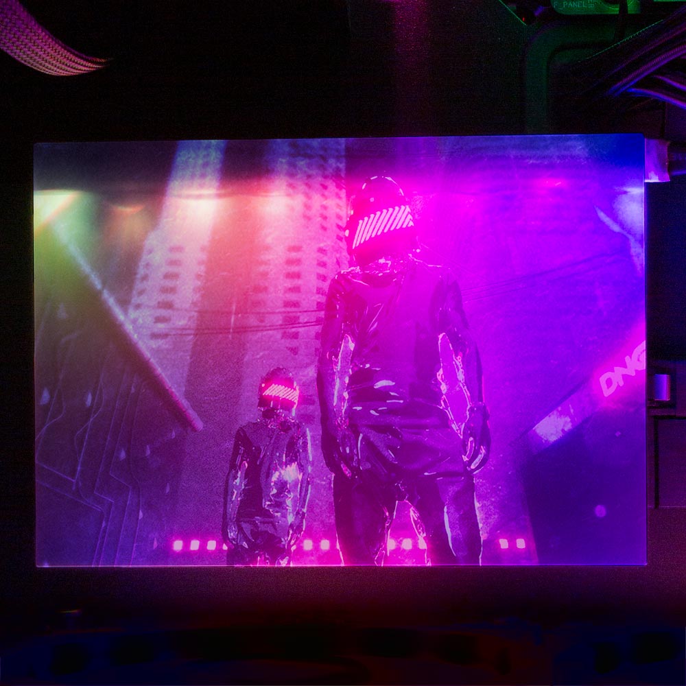 Crime Scene RGB HDD Cover Horizontal - Dan Giuz - V1Tech