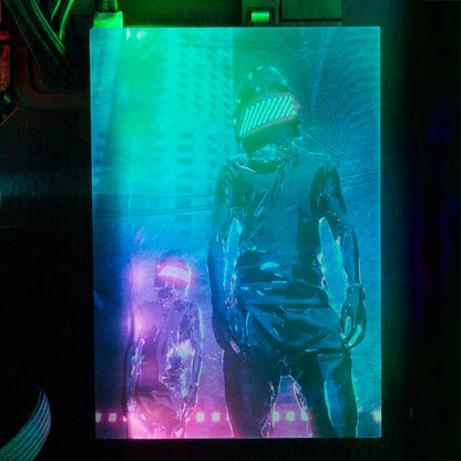 Crime Scene RGB HDD Cover Vertical - Dan Giuz - V1Tech