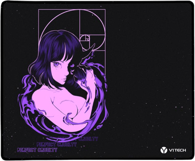 Cruelty Medium Mouse Pad - angelscape - V1Tech