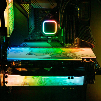 Cyber Light RGB GPU Backplate - YacilArt - V1Tech
