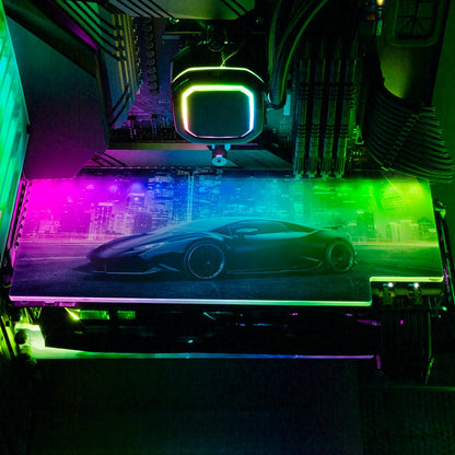 Cybercity RGB GPU Backplate - Nogar007 - V1Tech