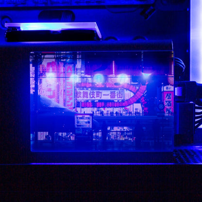 Cyberpunk Streets RGB SSD Cover Horizontal - Seerlight - V1Tech