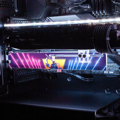 Cyborg Ninja RGB GPU Support Bracket - Ddjvigo - V1Tech