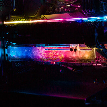 Deep Inside RGB GPU Support Bracket - Javilostcontrol - V1Tech