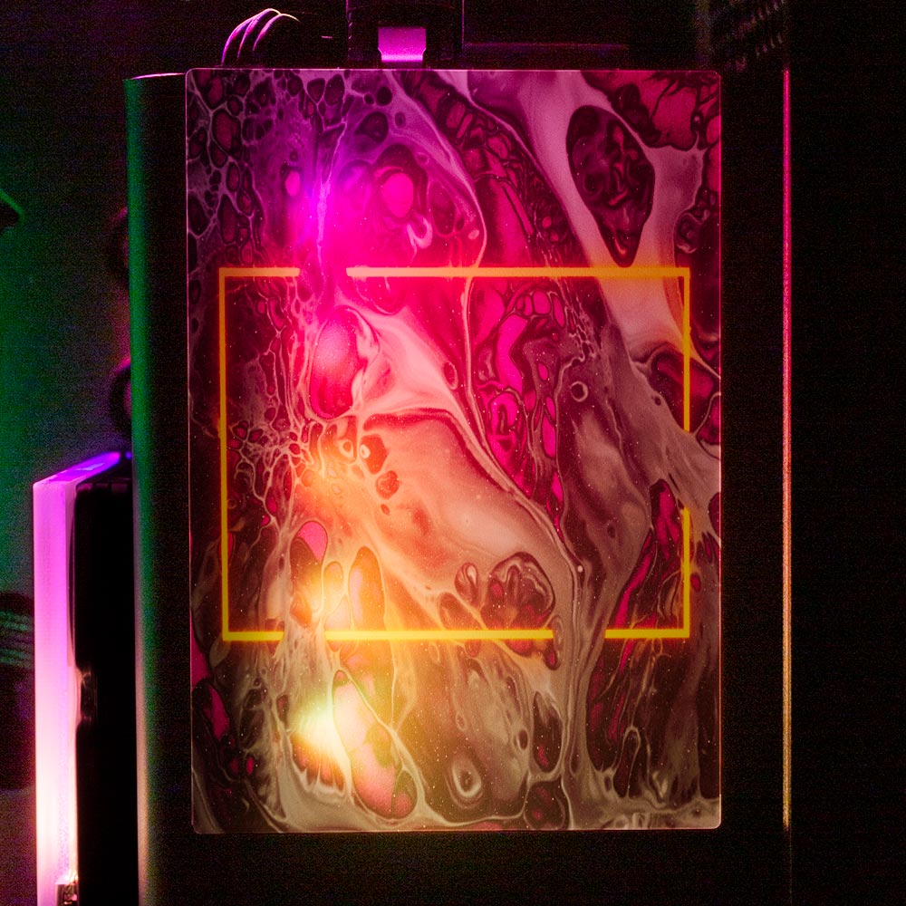 Defeated RGB SSD Cover Vertical - Geoglyser - V1Tech