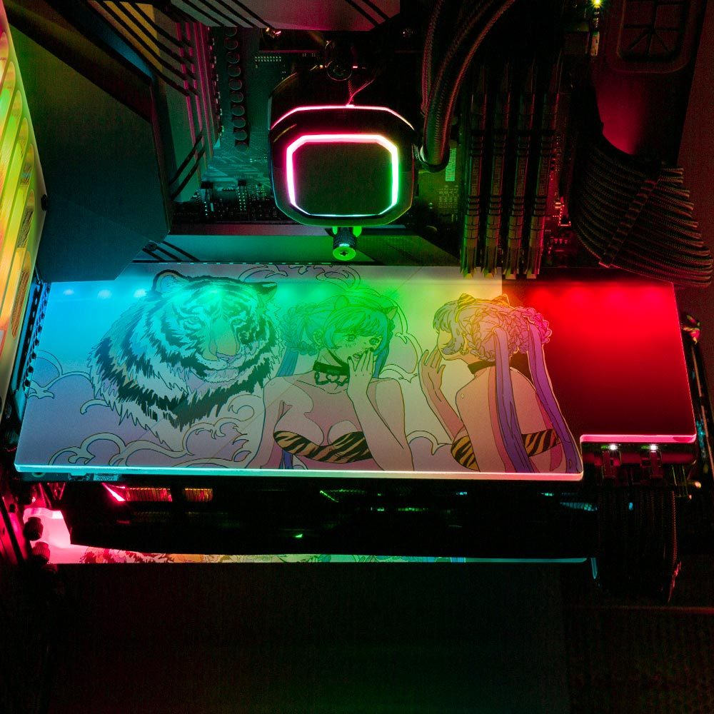 Double Vision RGB GPU Backplate - Annicelric - V1Tech