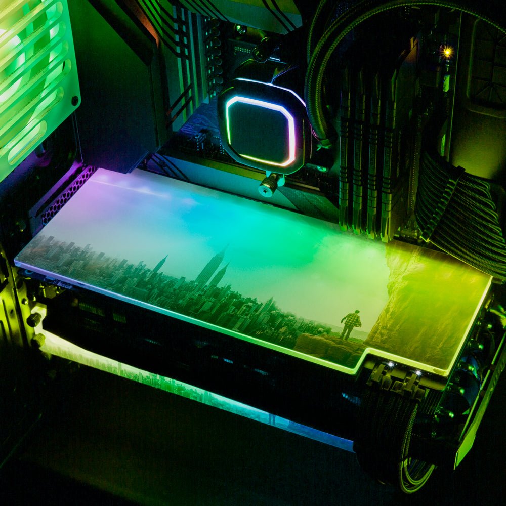 Escaping from Civilization RGB GPU Backplate - Perphotal - V1Tech