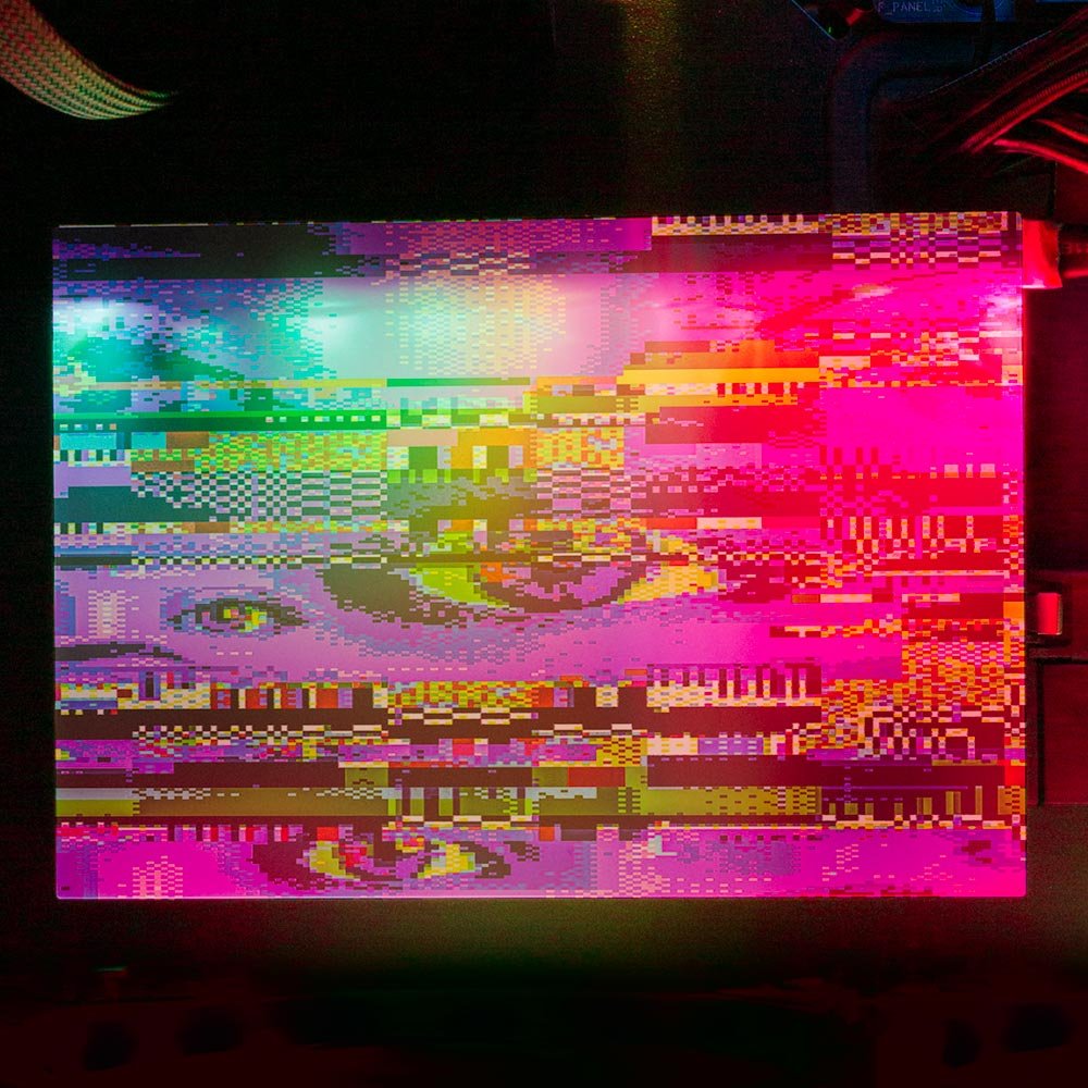 Eye Spy RGB HDD Cover Horizontal - Tankuss - V1Tech