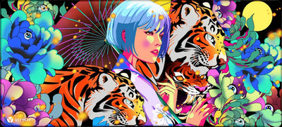 Fearless Tigers X-Large Mouse Pad