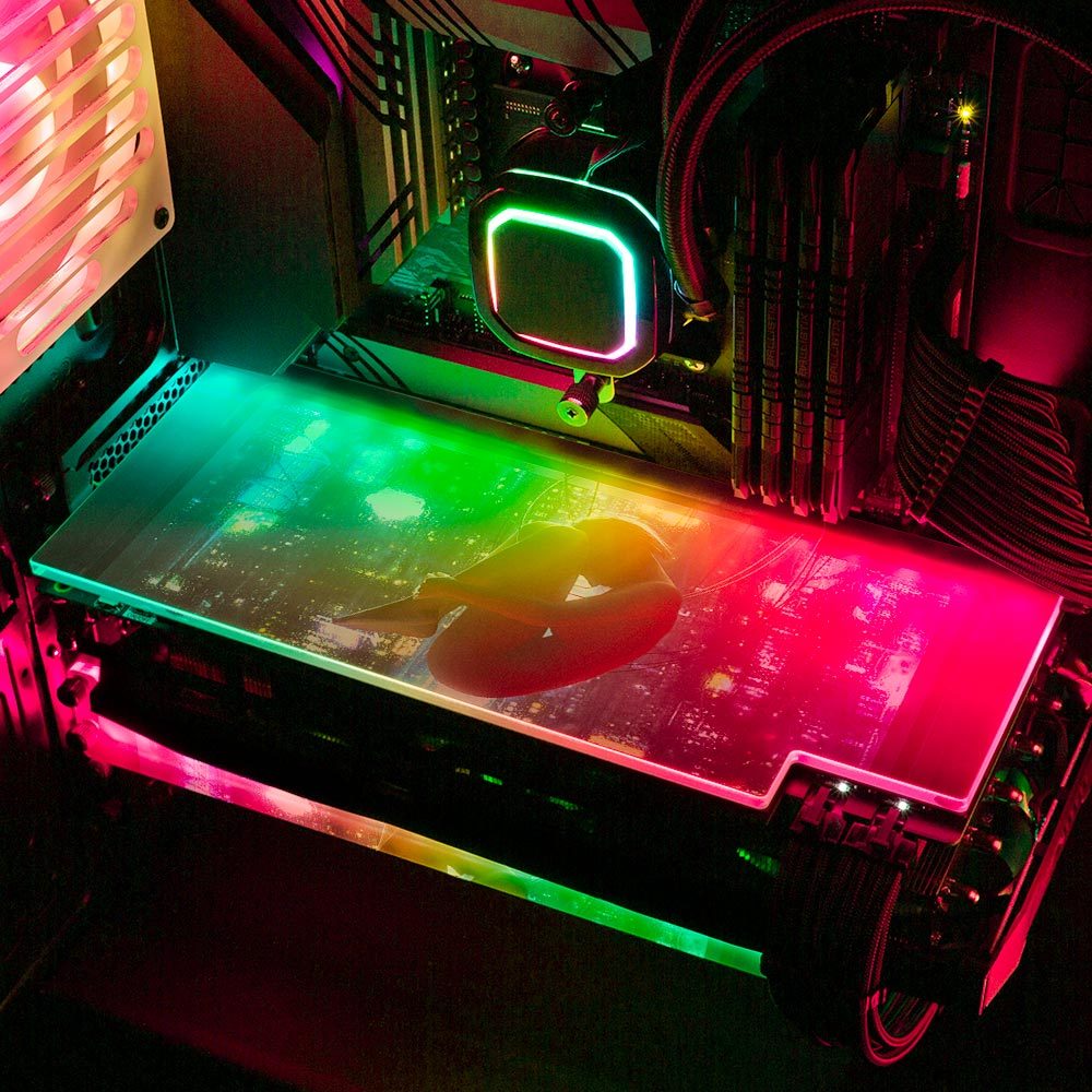 Fix It RGB GPU Backplate - Dan Giuz - V1Tech