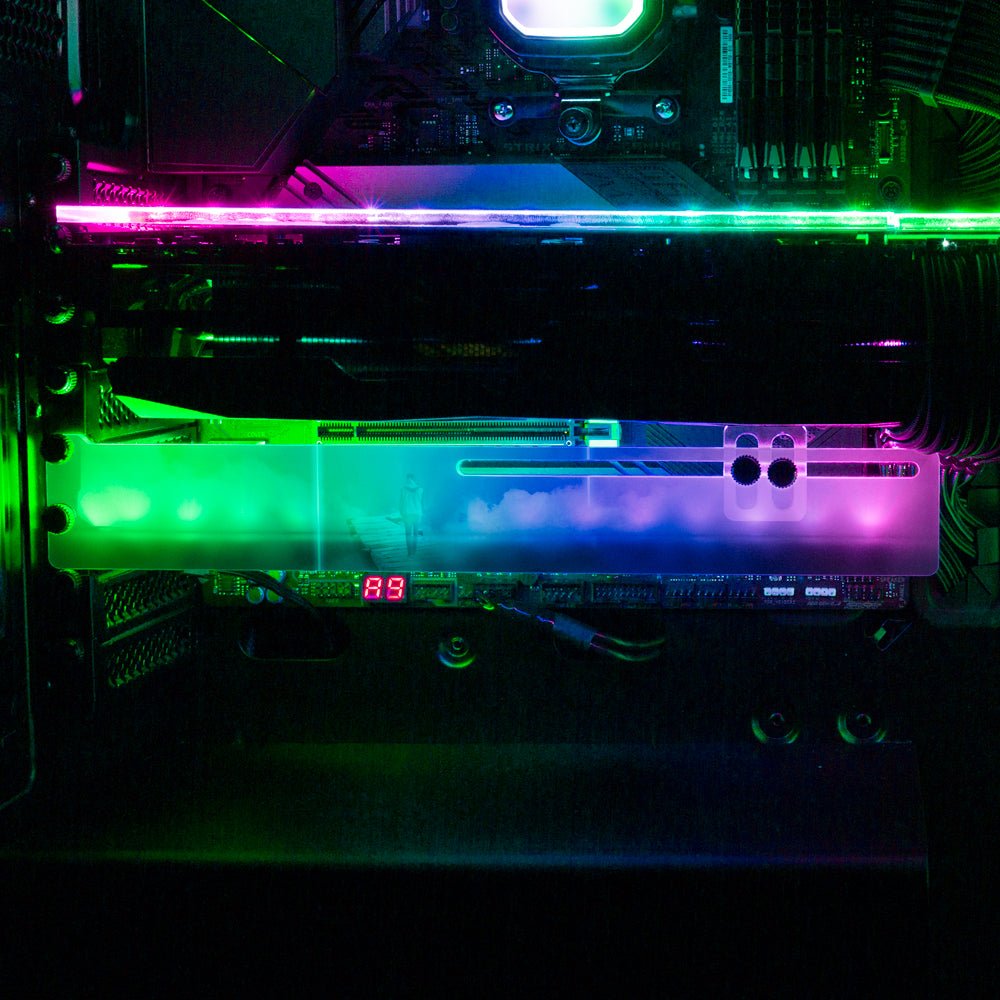 Follow Your Vision RGB GPU Support Bracket - Perphotal - V1Tech