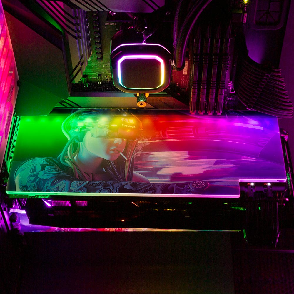 Freerunner RGB GPU Backplate - Dan Giuz - V1Tech