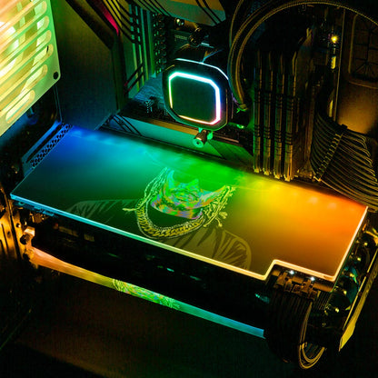 Futuredrome RGB GPU Backplate - Technodrome1 - V1Tech