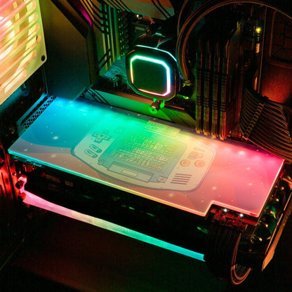 GameSoy Vending RGB GPU Backplate - Aris Roth - V1Tech