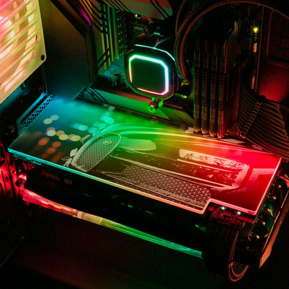 German King RGB GPU Backplate - Nogar007 - V1Tech