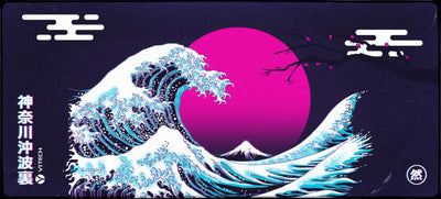 Great Wave Under the Moon X-Large Mouse Pad