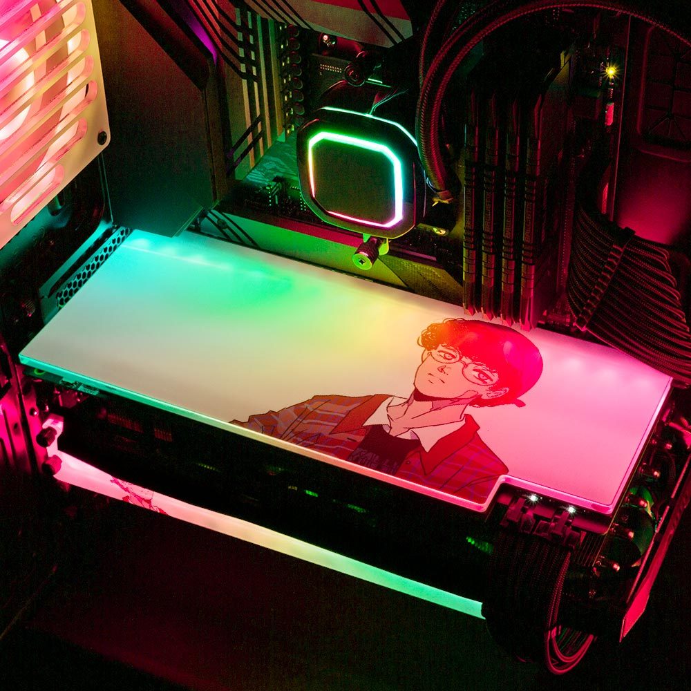 Grunge Boy RGB GPU Backplate - Annicelric - V1Tech