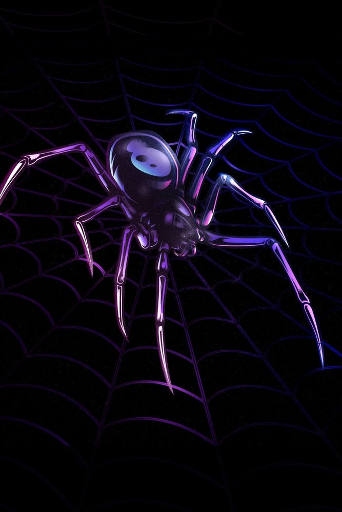 Holo Spider Plexi Glass Wall Art - Daniele Caruso - V1Tech