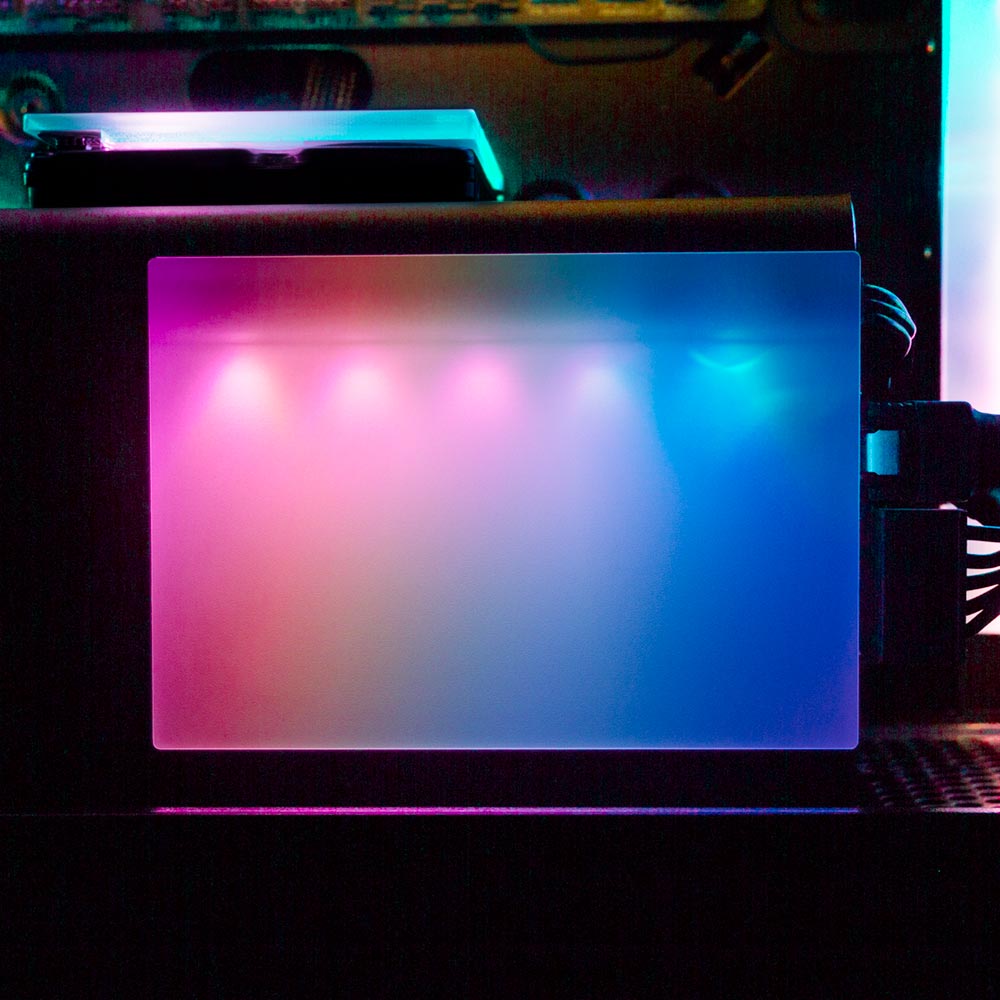 Hologram RGB SSD Cover Horizontal - Javilostcontrol - V1Tech