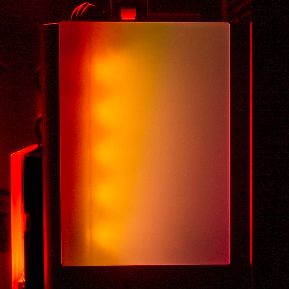 Hologram RGB SSD Cover Vertical - Javilostcontrol - V1Tech