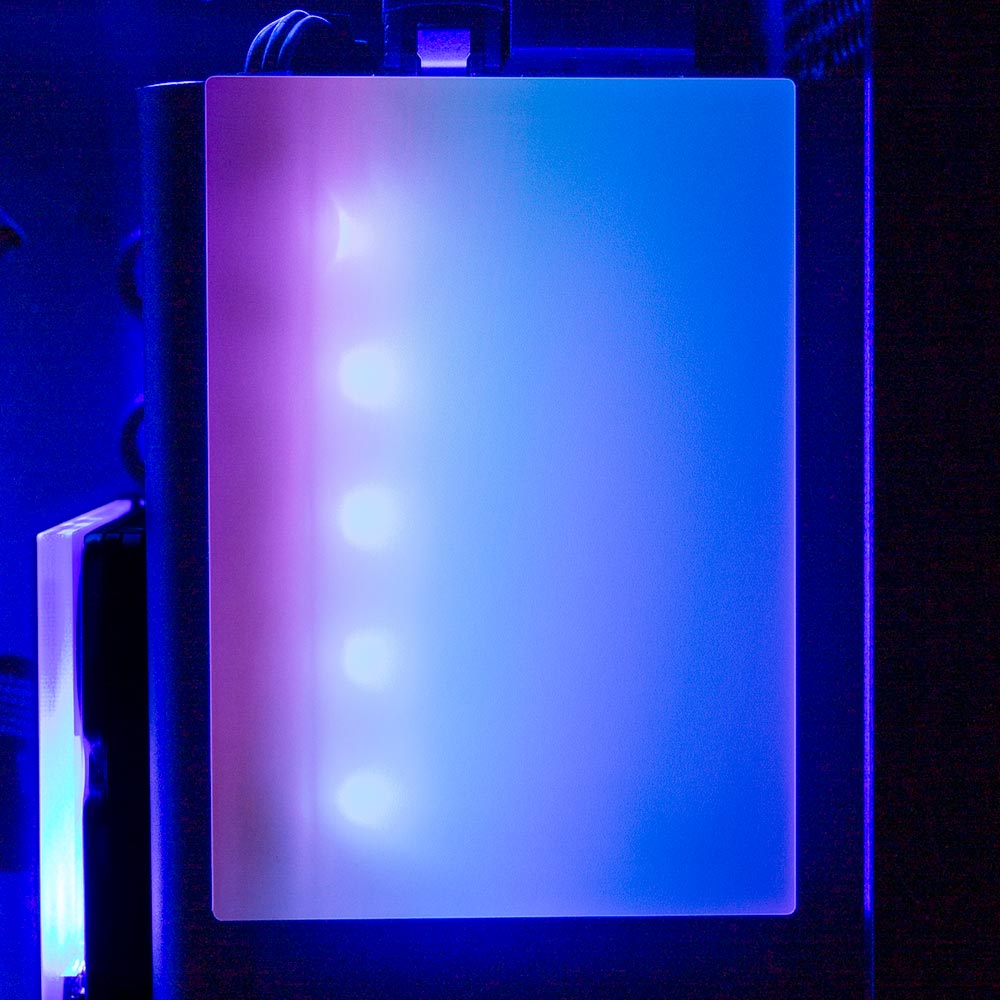 Hologram RGB SSD Cover Vertical - Javilostcontrol - V1Tech