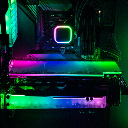 I'm Home RGB GPU Support Bracket - Seerlight - V1Tech