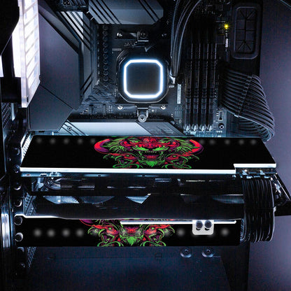 Immortal Tiger RGB GPU Backplate - Daniele Caruso - V1Tech