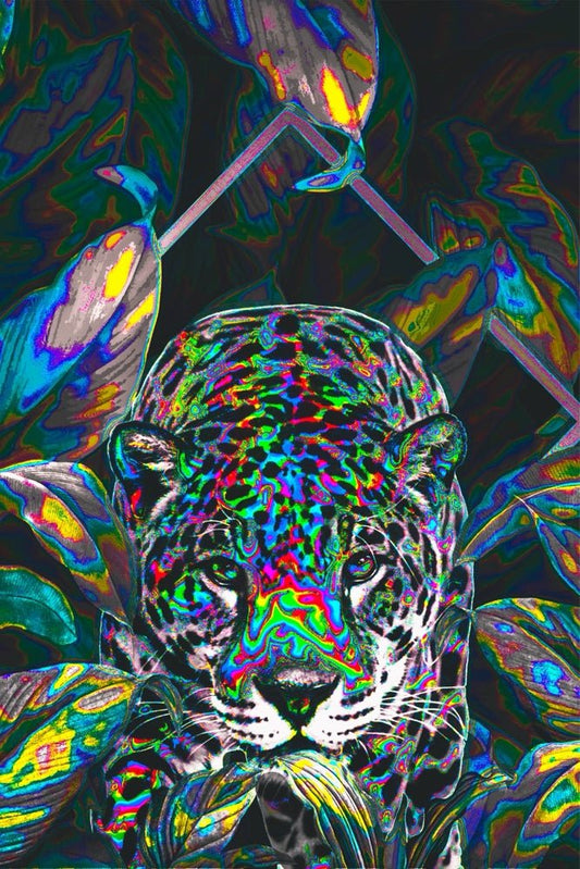 In The Jungle Plexi Glass Wall Art - Tankuss - V1Tech