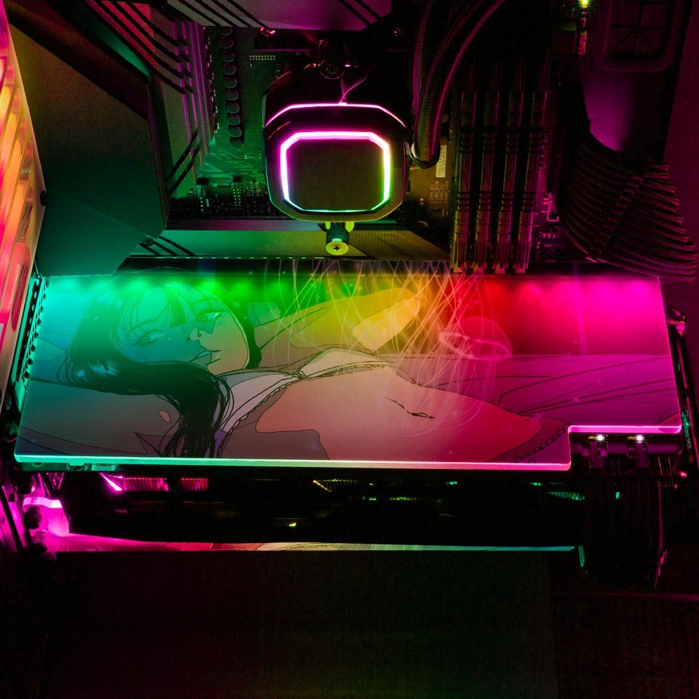 Jelly Insides RGB GPU Backplate - Annicelric - V1Tech