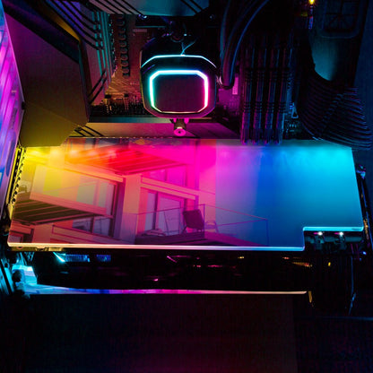 Kelson House RGB GPU Backplate - Gabrielle Salonga - V1Tech