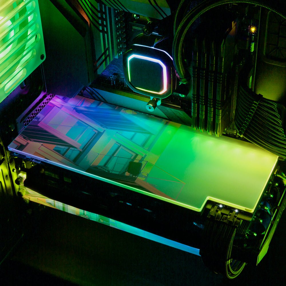 Kelson House RGB GPU Backplate - Gabrielle Salonga - V1Tech