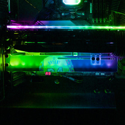 Kobydrome RGB GPU Support Bracket - Technodrome1 - V1Tech