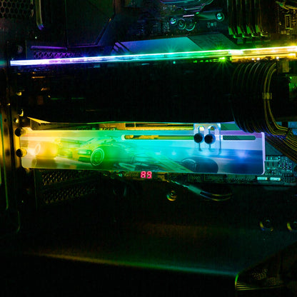 Lando RGB GPU Support Bracket - The Dizzy Viper - V1Tech