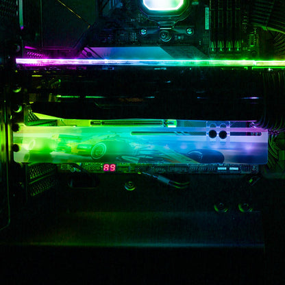 Lando RGB GPU Support Bracket - The Dizzy Viper - V1Tech