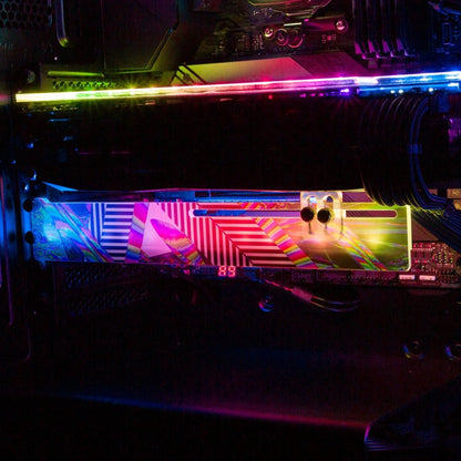 Lazers RGB GPU Support Bracket - Tankuss - V1Tech