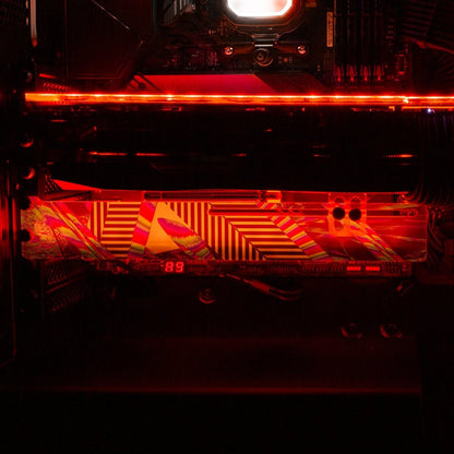 Lazers RGB GPU Support Bracket - Tankuss - V1Tech