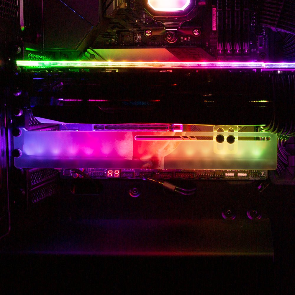 Let's Try the Moonmelon RGB GPU Support Bracket - Perphotal - V1Tech