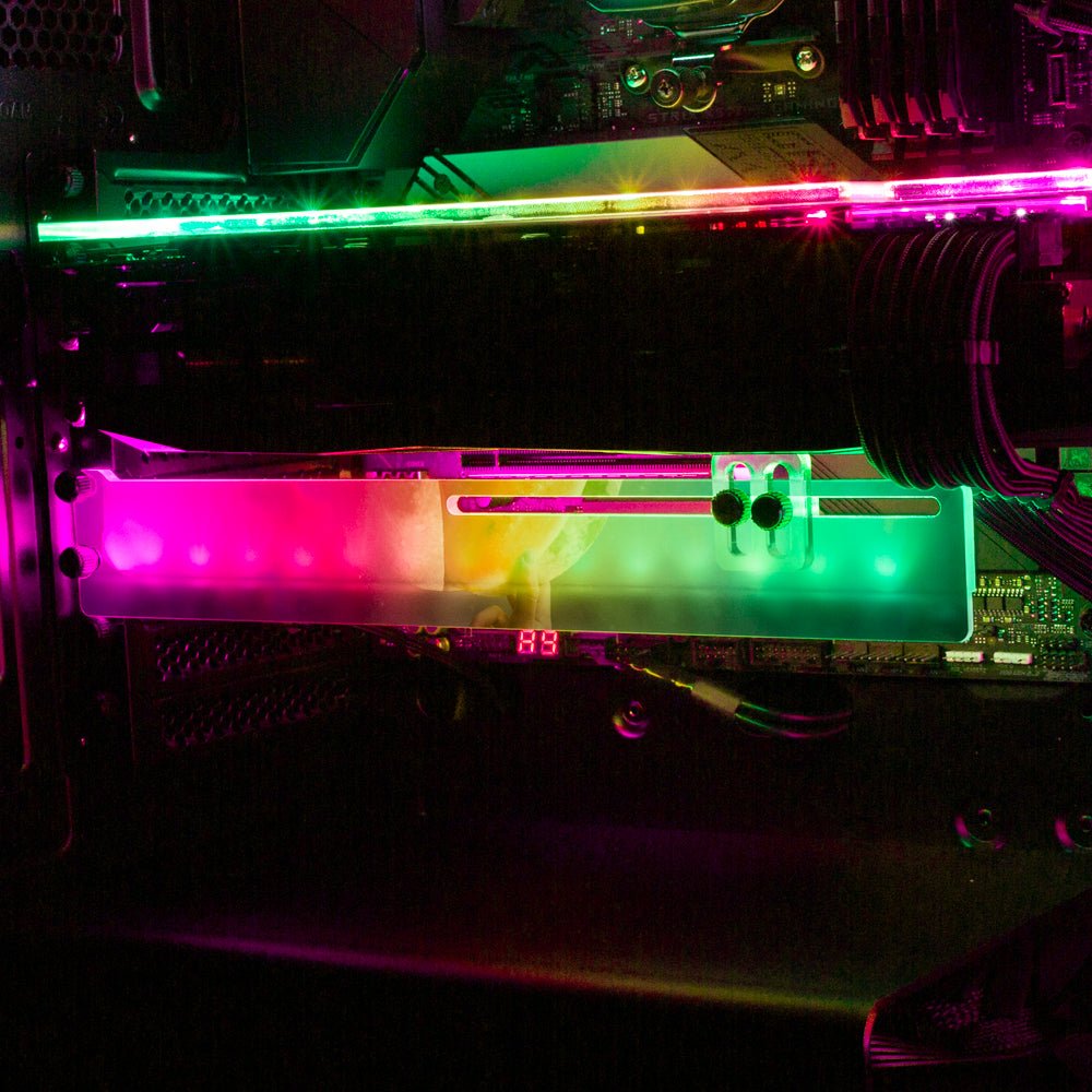 Let's Try the Moonmelon RGB GPU Support Bracket - Perphotal - V1Tech