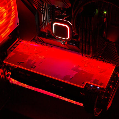 Lilith RGB GPU Backplate - YacilArt - V1Tech