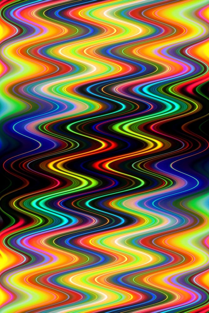 Liquid Sunshine Plexi Glass Wall Art - StellarFire - V1Tech