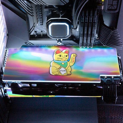 Lucky Cat RGB GPU Backplate - Javilostcontrol - V1Tech