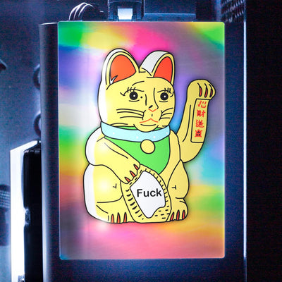 Lucky Cat RGB SSD Cover Vertical