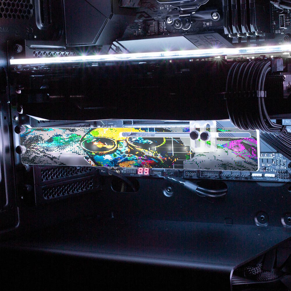 Mac Miller RGB GPU Support Bracket - Tankuss - V1Tech