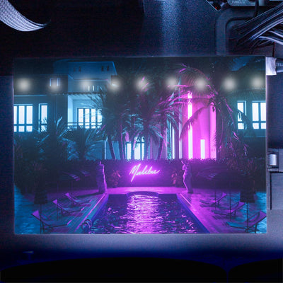 Malibu Swim RGB HDD Cover Horizontal