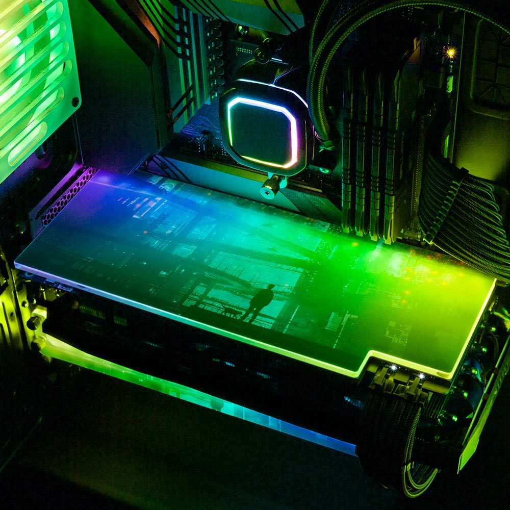 Melancholia RGB GPU Backplate - Dan Giuz - V1Tech