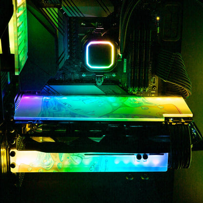 Melted RGB GPU Backplate - Piumeli - V1Tech