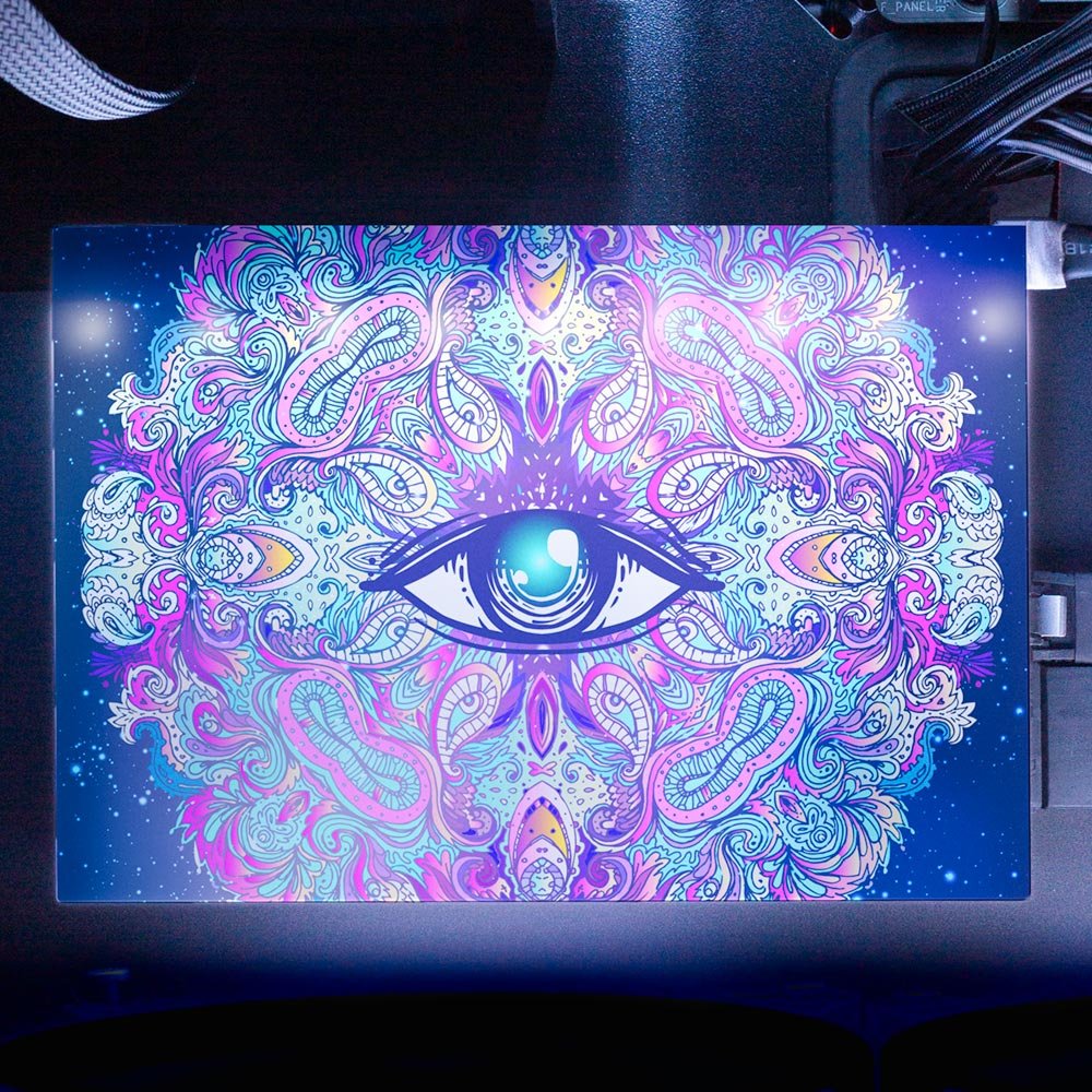 Mind Eye RGB HDD Cover Horizontal - V1Tech