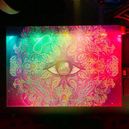 Mind Eye RGB HDD Cover Horizontal - V1Tech