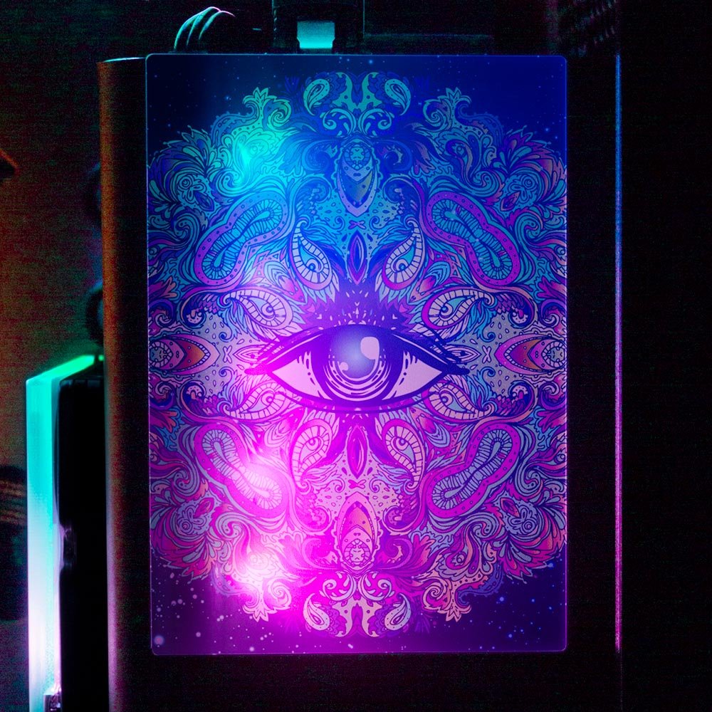 Mind Eye RGB SSD Cover Vertical - V1Tech